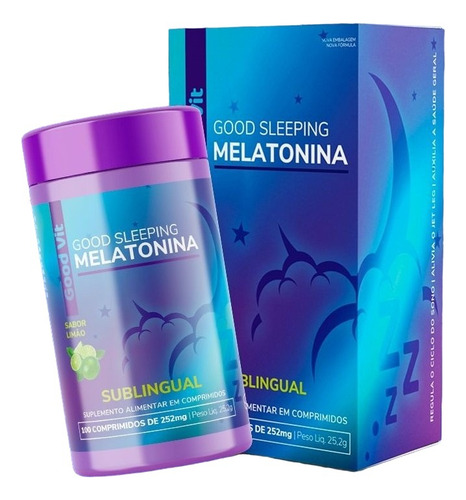 Good Sleeping Melatonina 100 Comp De 210 Mcg Good Vit