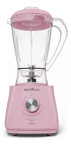 Multiprocessador Rosa Britânia 12 Em 1 1000w Bmp1100rs Rosa