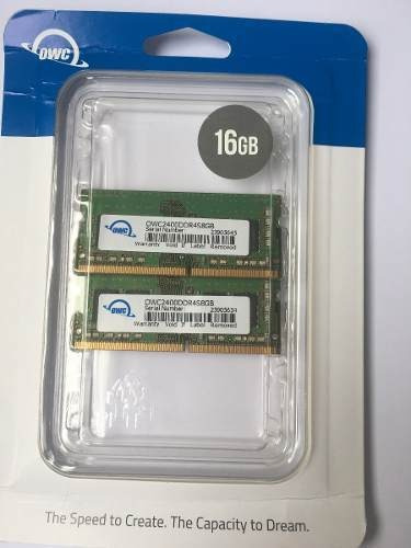 Memoria RAM 16GB 2 OWC2400DDR4S16P