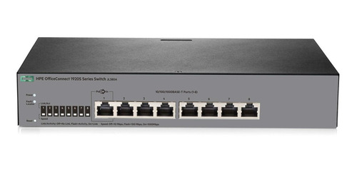 Switch 8 Puertos Hp 1920s Gigabit 10/100/1000 Jl380a Cuotas