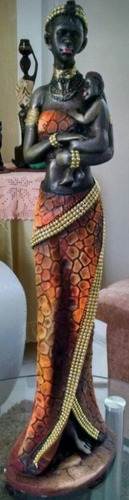 Imagen 1 de 3 de Africanas Con Hijo