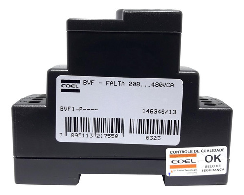 Relé electrónico digital de falla de fase Coel Bvf 208-480Vca