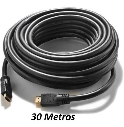 Cabo Hdmi 30 Metros Blindado 3d Full Hd 1080p Com Filtro