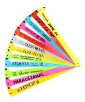 Comprar Kit 1000 Pulseiras Identificação Pvc Soft Lacre Botão