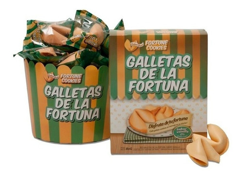 Galletas De La Fortuna 18 Box X 12 U Snack Cookie