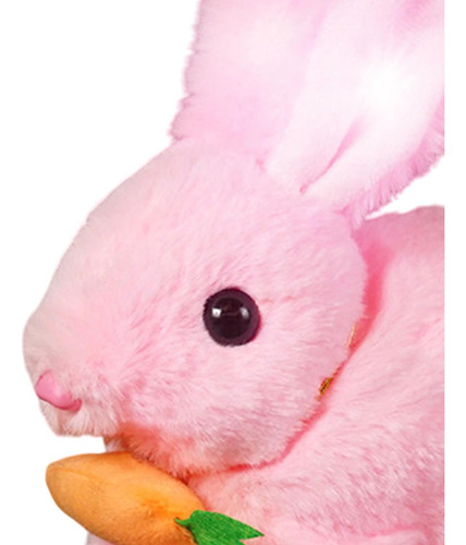 Juguete Interactivo De Juguete De Peluche De Conejo De Rosa