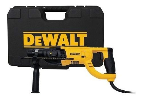Taladro Rotomartillo 1'' 800w Dewalt D25260k-b3 Color Amarillo Frecuencia 50 Hz/60 Hz