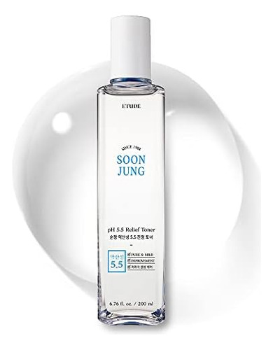 Etude House Soonjung Toner Ph5 5 6 8 Fl Oz Para El La Toner