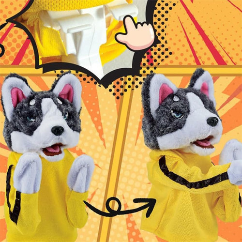 Boxeo Husky Tricky Juguete Para Regalo Interactivo Sonido