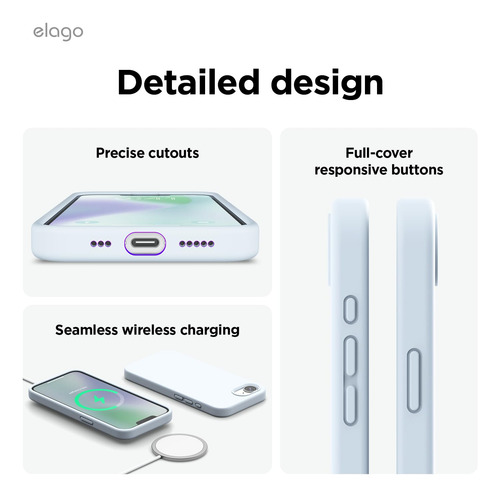 Case Elago Premium Liquid Silicone For iPhone 16e 2025