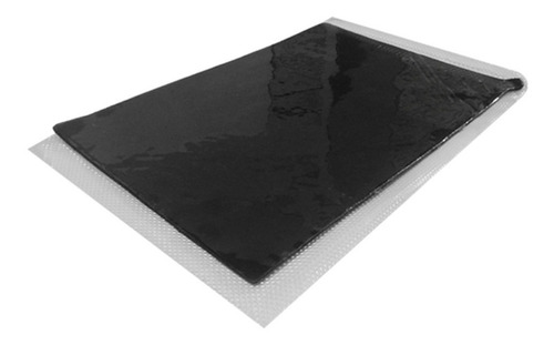 Imagem 2 de 3 de Kit 10 Folhas Manta Acústica 30x19cm Grud Gta505 Butilic 3mm