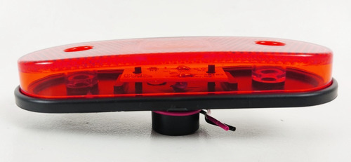Imagem 6 de 7 de Lanterna Lateral Led Com Suporte Caminhao Carreta Facchini