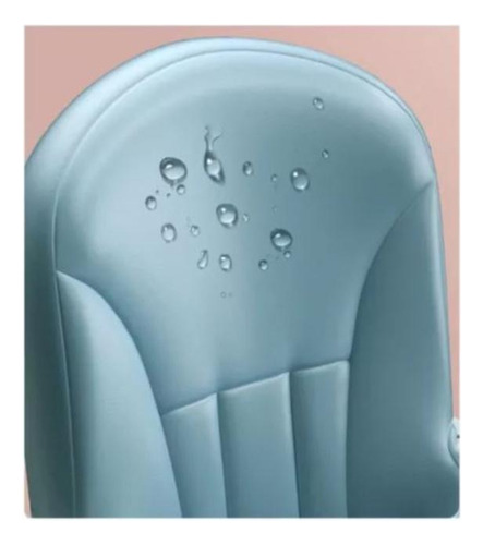 Silla De Comer Para Bebés Portátil Con Ruedas Ajustable