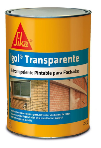 Igol Transparente Hidrorrepelente 3 Lt