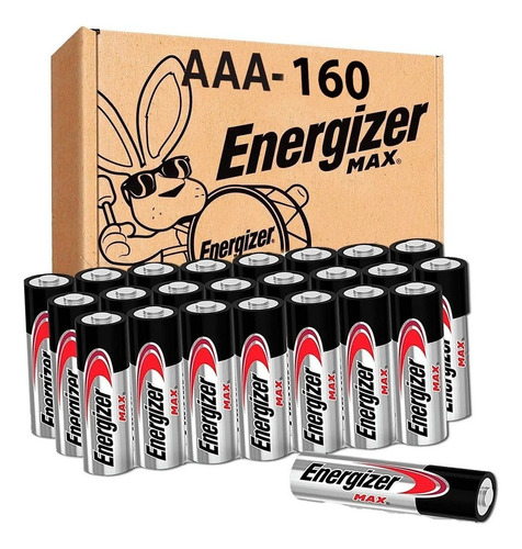 Pilas Aaa Alcalinas Energizer Caja De 160 E92