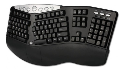 Teclado Ergonomico Adesso Tru-form Media Contoured.