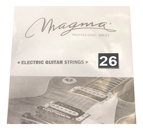 Cuerda Suelta Guitarra Electrica Magma 0.26 X 3