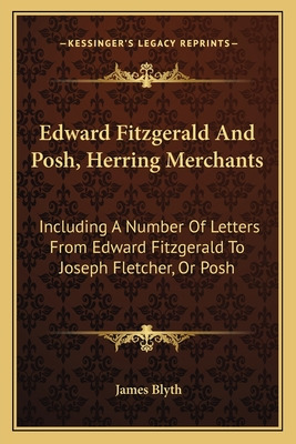 Libro Edward Fitzgerald And Posh, Herring Merchants: Incl...