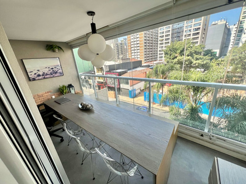 Apartamento À Venda Com 48m², 1 Quarto E 1 Vaga Ao Lado Do Metrô Na Augusta