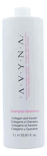 Avyna Champu Ialuronico Intenisve Hair Repair 1 Lt, 33.8 Fl 