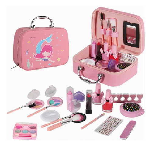 Kit De Maquillaje Para Niñas De Cumpleaños Lavable Fantastic
