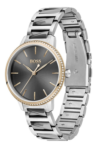 Reloj Hugo Boss Signature 1502569 De Acero Inox. Para Mujer