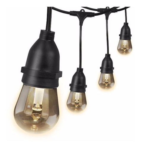 Imagen 1 de 3 de Serie Luces Led Focos Vintage 24 Focos Serie Uso Rudo! 1 W