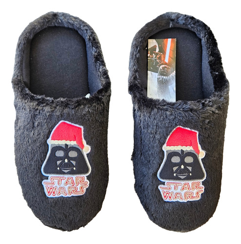 Pantunflas Dark Vader Star Wars Talla 25/26 Con Suela