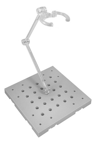 Soporte De Figura De Acción Resistente Soporte De Gris
