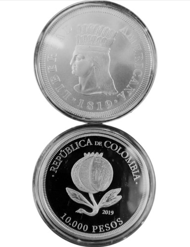 Moneda 10000 Pesos Colombia  Conmemorativa Bicentenario