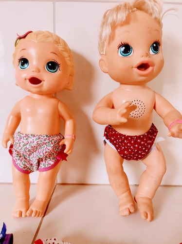 4 Calcinha Em Tecido Para Boneca Baby Alive