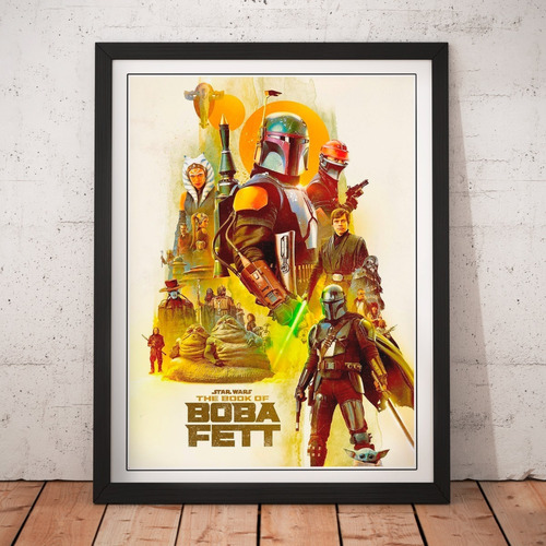 Cuadro Series - The Book Of Boba Fett - Poster Tv