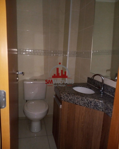 Imagem 12 de 20 de Apartamento Alto Padrão Com 02 Dormitórios No Canto Do Forte Praia Grande - Ap03032 - 70418774