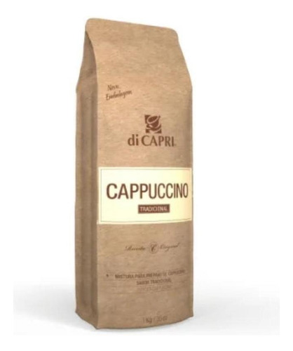 Cappuccino Dicapri Tradicional P/maquina Vending Refil 1kg