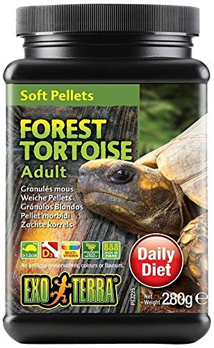 Bosque Adulto Exo Terra Soft Tortuga Alimentos, 9,8 Onzas