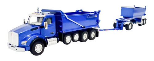 Tráiler Escala 1/64 Kenworth T880 Dump Truck Remolque Rogue