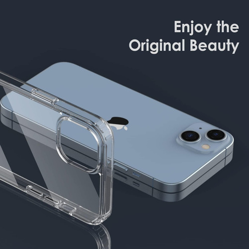 Forro Protector Tpu Clear Para iPhone 15 / iPhone 15 Pro