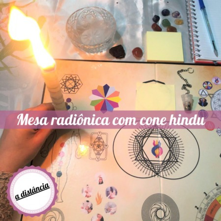 Imagem 1 de 7 de Mesa Radiônica + Cone Hindu A Distância + Brinde (1 Sessão)