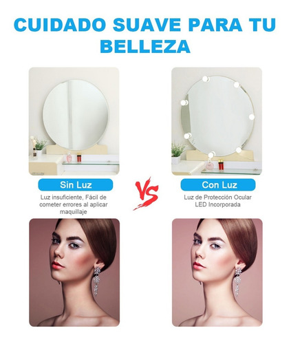 Luz Led Para Espejo De Maquillaje