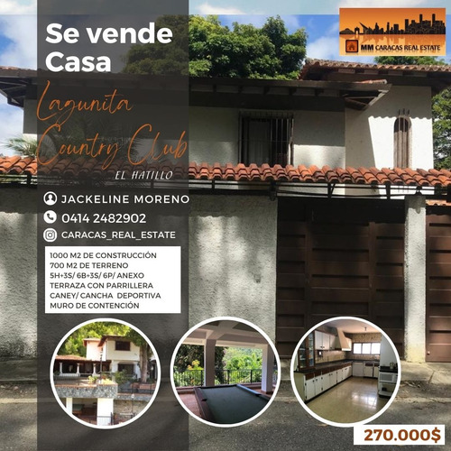 Se Vende Imponente Casa En La Lagunita Country Club