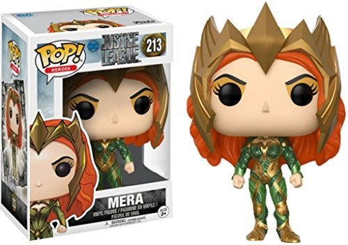 ¡funko Pop! Mera De La Liga De La Justicia De Dc Heroes #213