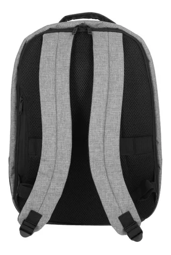 Mochila American Tourister Safepack Grey Melange