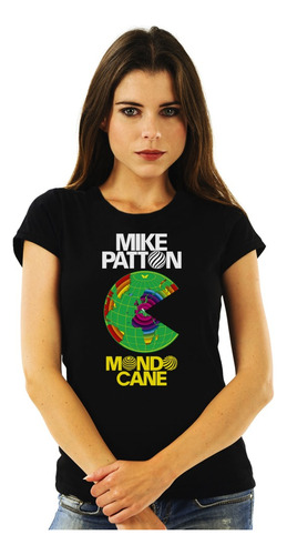 Polera Mujer Mike Patton Mondo Cane Rock Impresión Directa