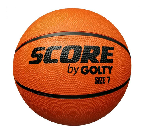 Balon Baloncesto Caucho Score By Golty No. 7 Color Naranja