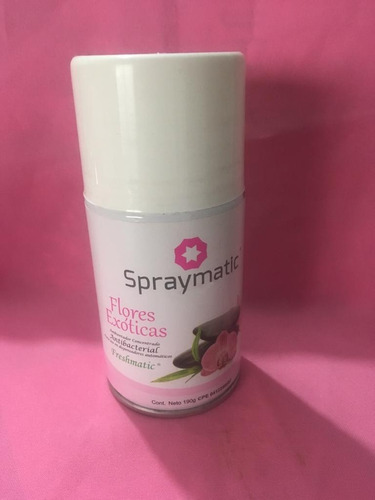 Fragancia En Aerosol - Spraymatic - Flores Exoticas - 3000