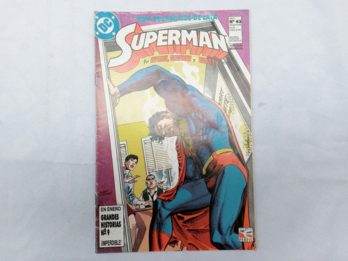 Historieta Comic Antiguo * Superman * Año 4 No 43 Ed Perfil (Usado)