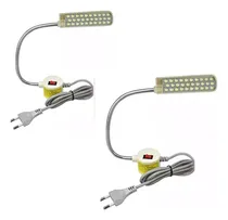 Comprar 2 Und. Lampara Imantada Foco Led Maquinas De Coser 30 Leds