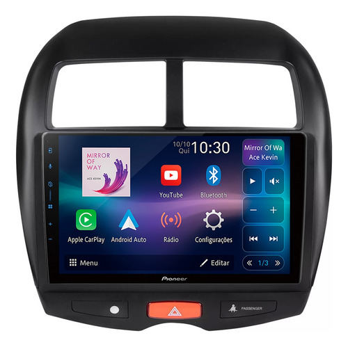 Multimidia Pioneer Mitsubishi Asx 9p Carplay Android