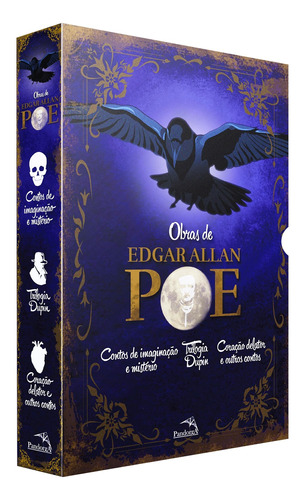 Box Obras de Edgar Allan Poe: C. Auguste Dupin: O primeiro detetive, de Poe, Edgar Allan. Pandorga Editora e Produtora LTDA, capa mole em português, 2019