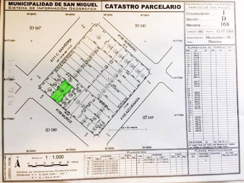 Imagen 3 de 3 de En Venta. Lote Centrico 394m2. Excelente Ubicacion